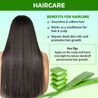 Nykaa Naturals Aloe Vera Gel - Hydrates & Soothes Skin, Repairs and Nourishes Hair for Healthy Glow | Grocsy