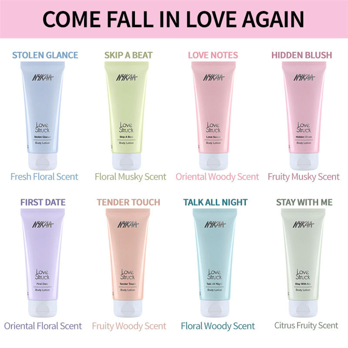 Nykaa Love Struck Body Lotion - Hidden Blush | Grocsy