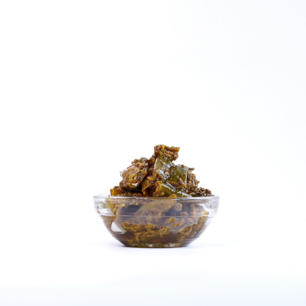 Tassyam Organics Green Chilli Pickle | Grocsy