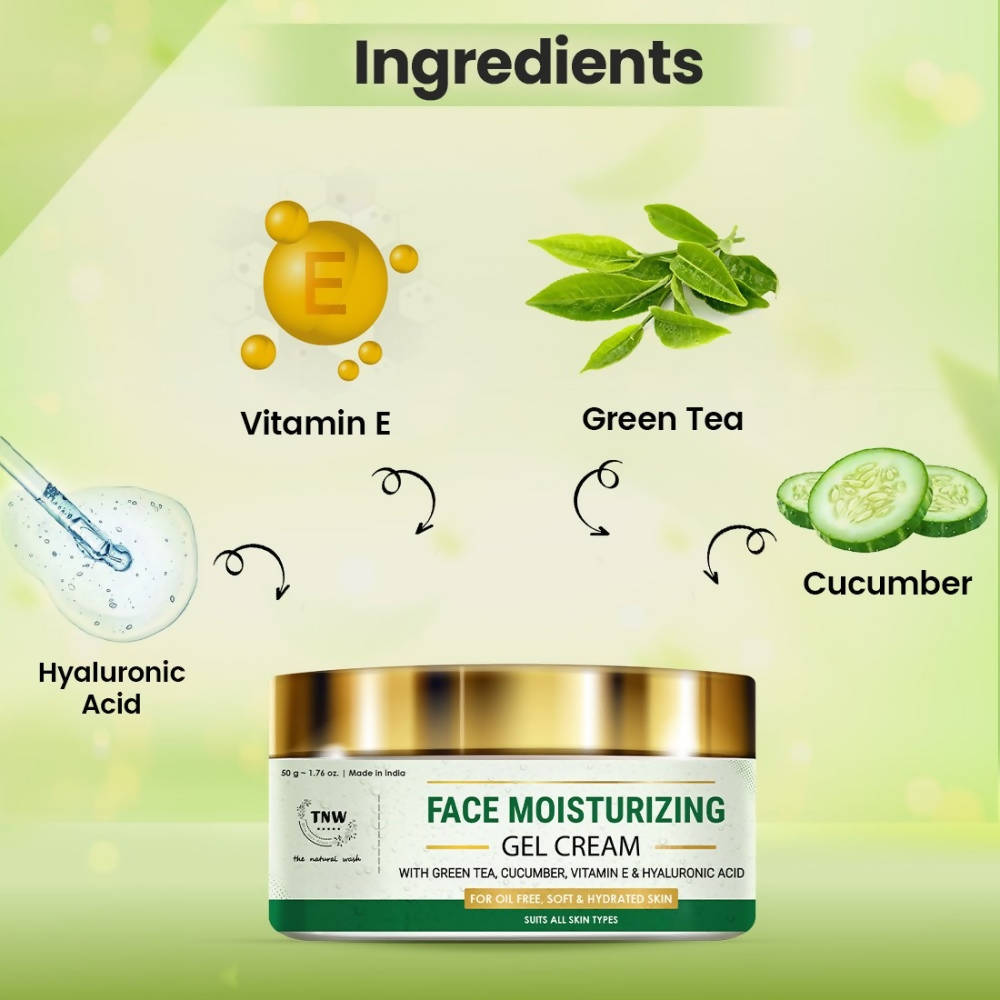 The Natural Wash Face Moisturizing Gel Cream | Grocsy