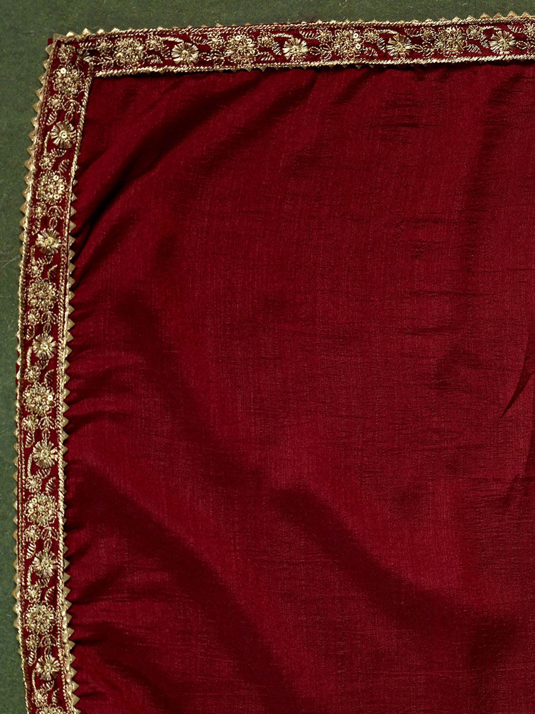 Sangria Embroidered Kurta & Trouser With Dupatta Kurta Set | Grocsy