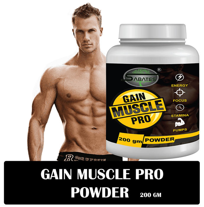 Sabates Gain Muscle Pro Powder | Grocsy