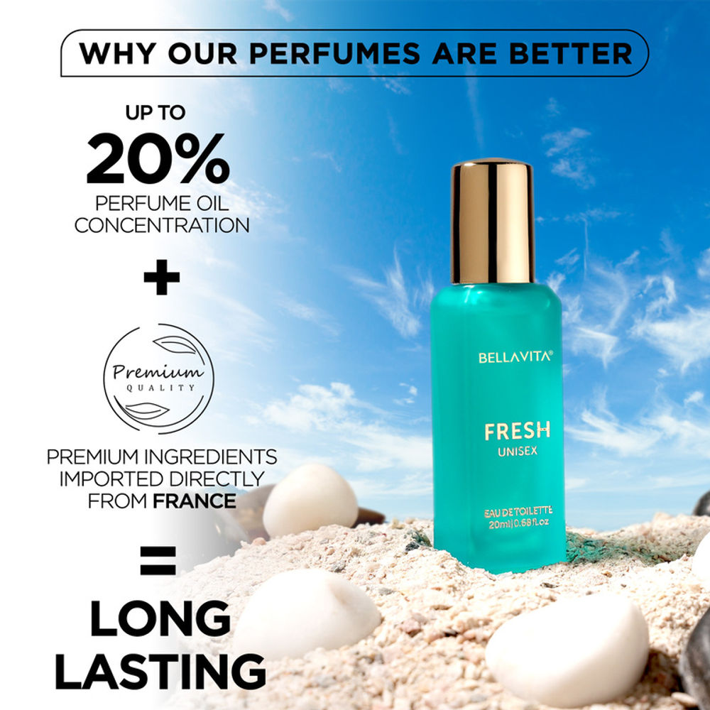 Bella Vita Fresh Unisex Eau De Perfume | Grocsy