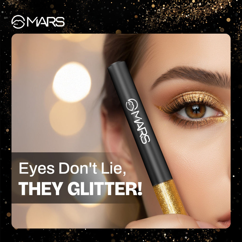 MARS Cosmetics Twinkle Wink Glitter Eyeliner - Twilight Purple | Grocsy