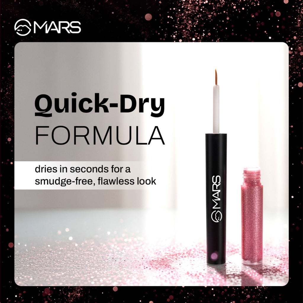 MARS Cosmetics Twinkle Wink Glitter Eyeliner - Twilight Purple | Grocsy