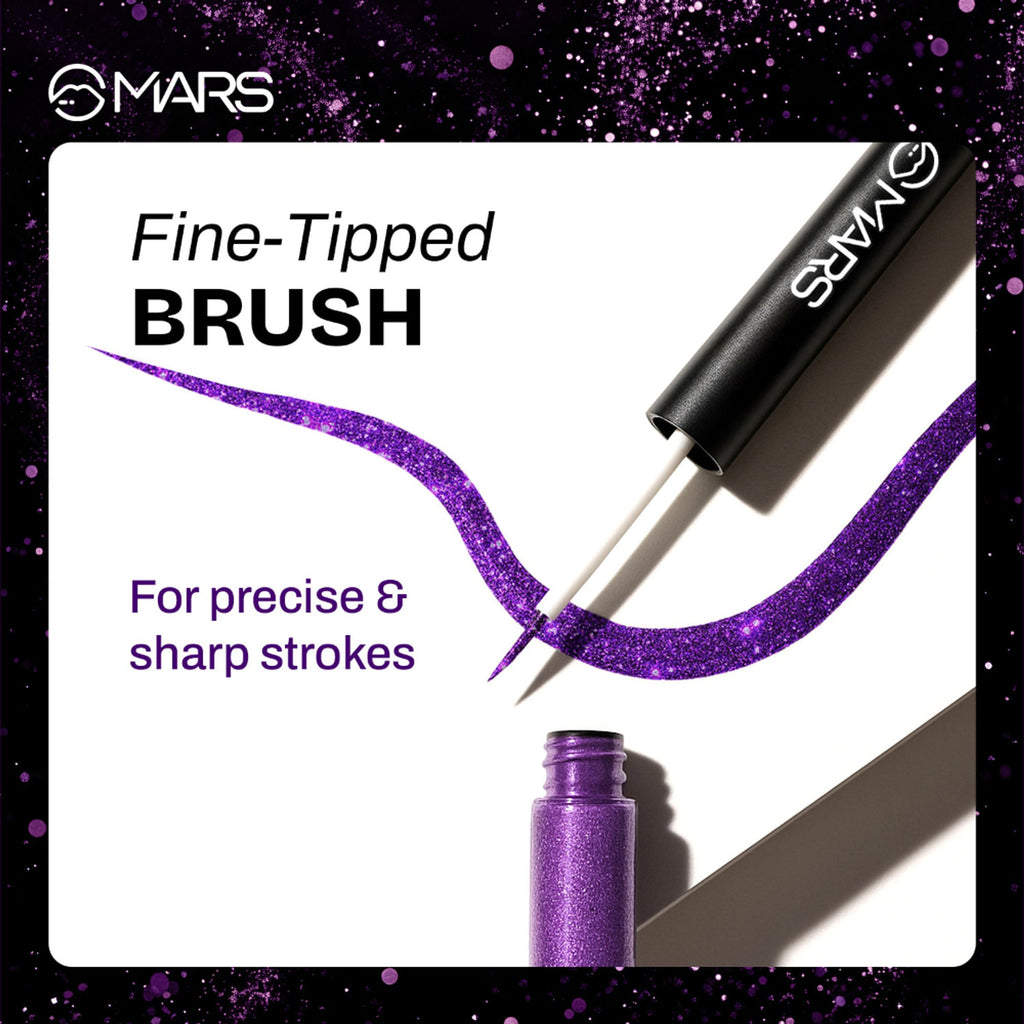 MARS Cosmetics Twinkle Wink Glitter Eyeliner - Twilight Purple | Grocsy