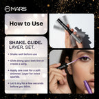 MARS Cosmetics Twinkle Wink Glitter Eyeliner - Twilight Purple | Grocsy