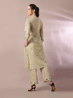 Myshka Women's Multi Printed Cotton Straight Party Kurta Set With Dupatta | Grocsy