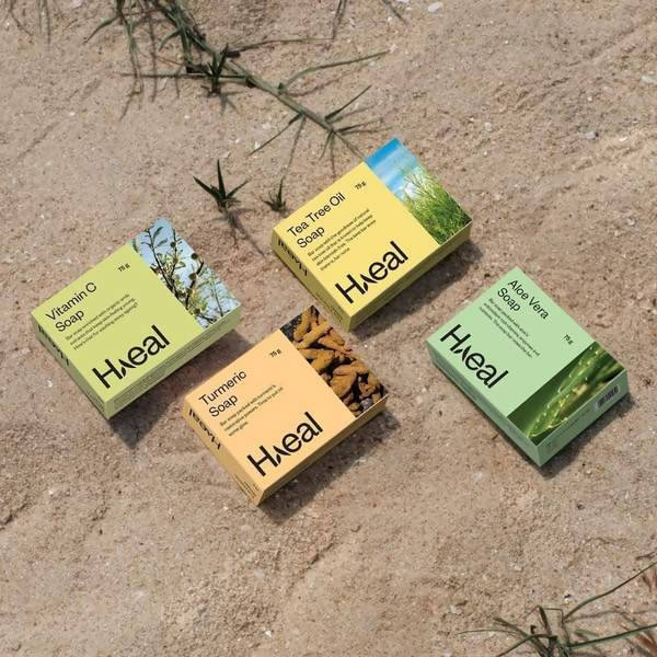 Haeal 4 Soaps Combo Pack | Grocsy