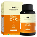 Rasayanam Vitamin D3 K2(MK-7) Tablets | Grocsy