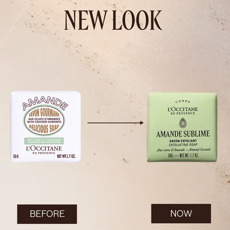L'Occitane Almond Delicious Exfoliating Soap | Grocsy