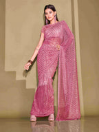Tikhi Imli Embellished Sequinned Saree | Grocsy