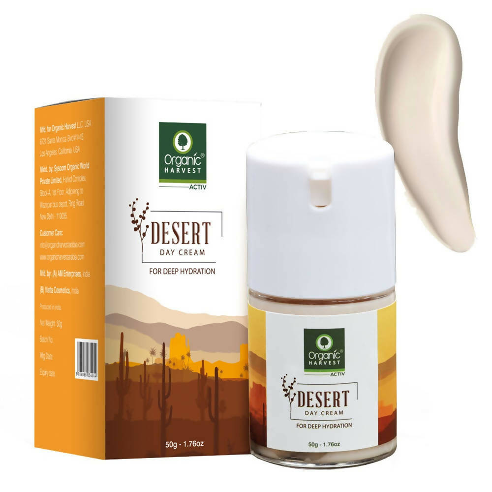 Organic Harvest Desert Day Cream For Deep Hydration | Grocsy