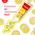 Colgate Lemon Fresh Gel Toothpaste, Fights Yellowness of Teeth, Freshens Breath 120gm/4.3 Oz (240g (120g x 2)) | Grocsy