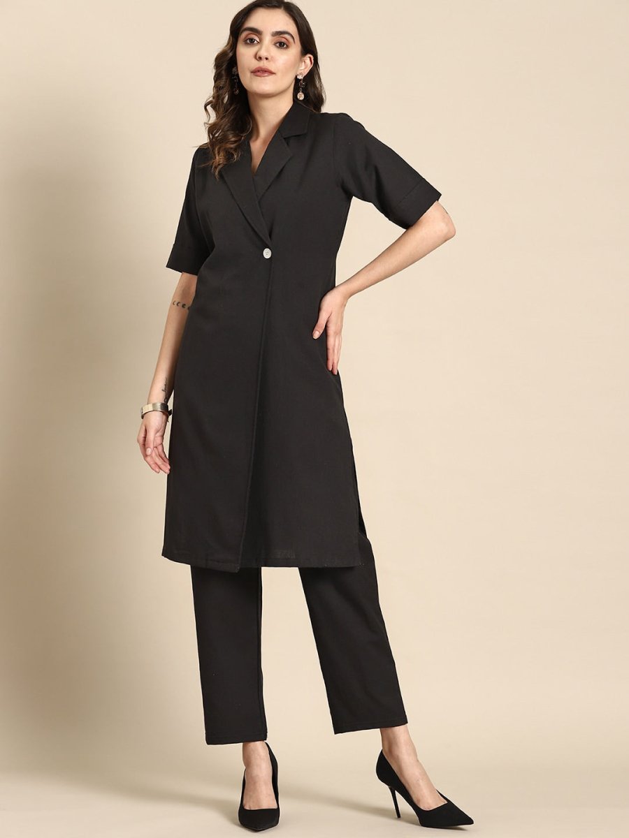 All About You Women Regular Pure Cotton Kurta with Trousers | Grocsy