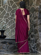 Tikhi Imli Abstract Printed Ready to Wear Saree | Grocsy