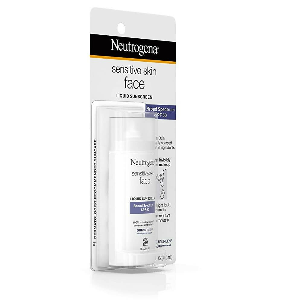 Neutrogena Pure & Free Liquid SPF 50 Sensitive Skin | Grocsy