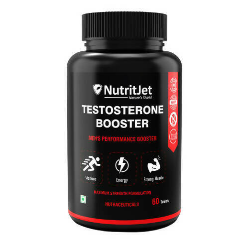 NutritJet Men’s Testosterone Booster Tablets | Grocsy
