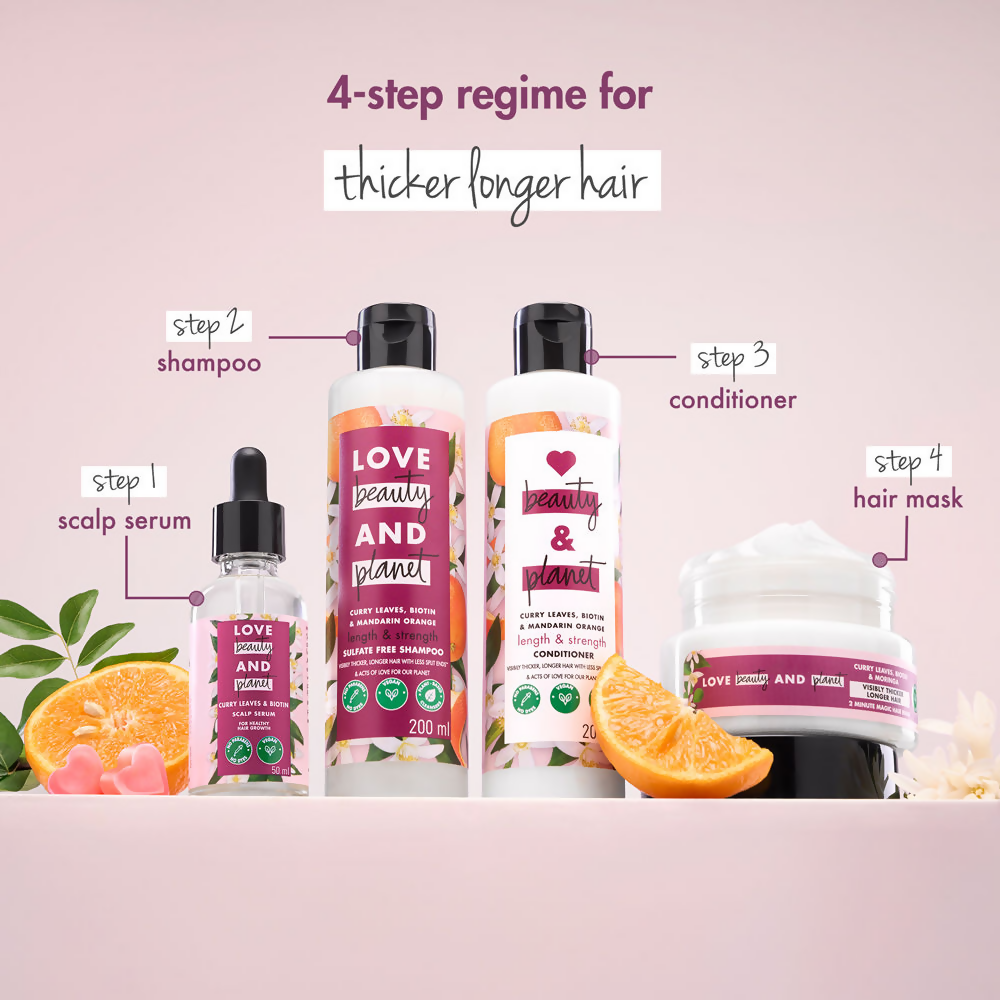 Love Beauty And Planet Curry Biotin & Moringa Hair Mask | Grocsy