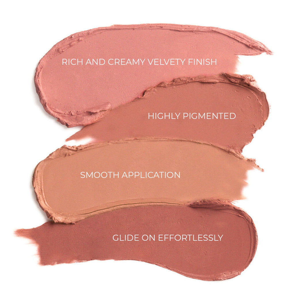 Makeup Revolution Lip Allure Soft Satin Lipstick - Brunch Pink Nude | Grocsy