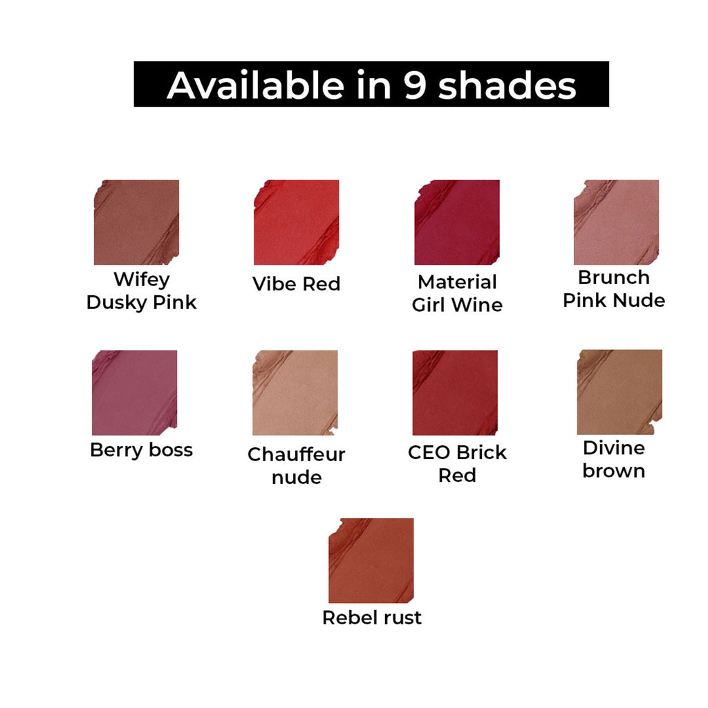 Makeup Revolution Lip Allure Soft Satin Lipstick - Brunch Pink Nude | Grocsy