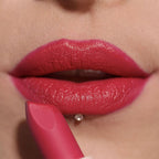 Makeup Revolution Lip Allure Soft Satin Lipstick - Material Girl Wine | Grocsy