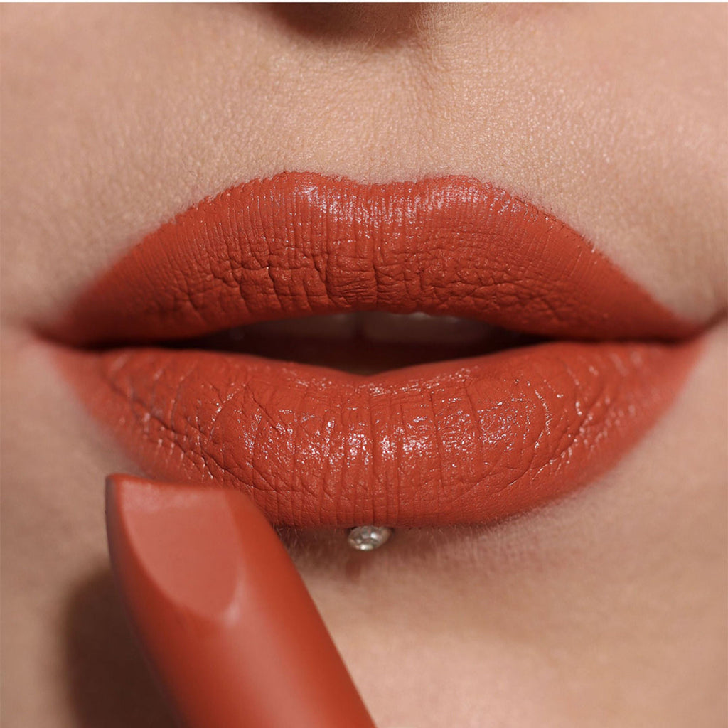 Makeup Revolution Lip Allure Soft Satin Lipstick - Rebel Rust | Grocsy