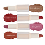 Makeup Revolution Lip Allure Soft Satin Lipstick - Rebel Rust | Grocsy