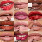 Makeup Revolution Lip Allure Soft Satin Lipstick - Rebel Rust | Grocsy