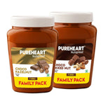 Pureheart Nut Spread Combo of Choco Hazelnut and Choco Mixed Nut | Grocsy