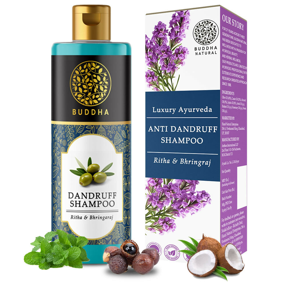 Buddha Natural Anti Dandruff Shampoo | Grocsy