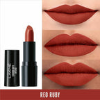 Lakme Cushion Matte Lipstick - Red Ruby | Grocsy