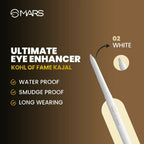 MARS Cosmetics Kohl Of Fame Kajal - White | Grocsy