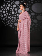 Tikhi Imli Ethnic Motifs Woven Design Ready to Wear Saree | Grocsy