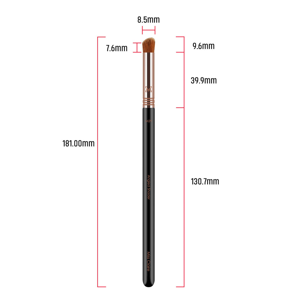 Miss Claire M29 - Angled Shader Brush - Rose Gold | Grocsy