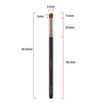 Miss Claire M29 - Angled Shader Brush - Rose Gold | Grocsy