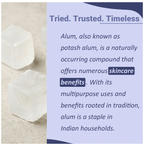 Minature Purified Alum Powder | Grocsy
