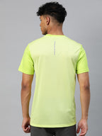 Alcis Men Printed Anti Static Slim Fit T-shirt | Grocsy