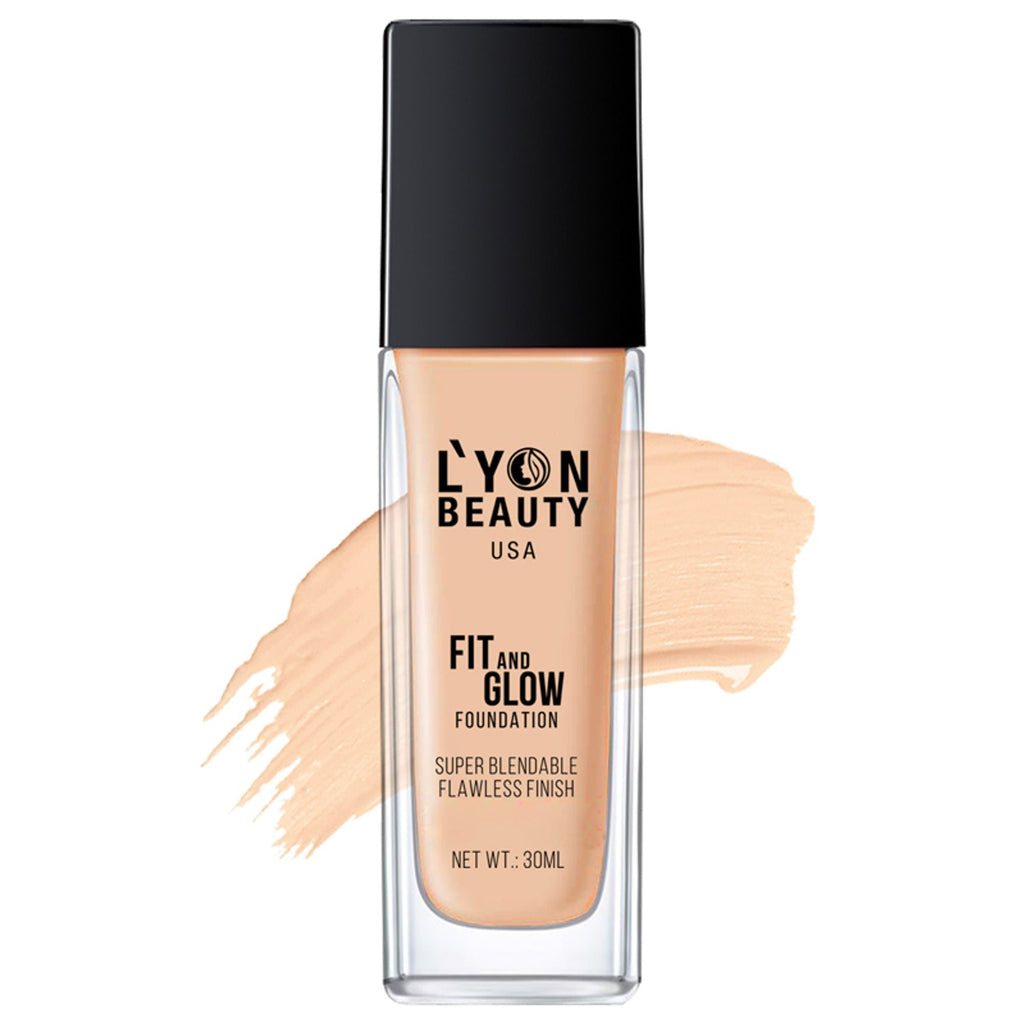 Lyon Beauty Fit & Glow Foundation - Sand Sable 02 | Grocsy