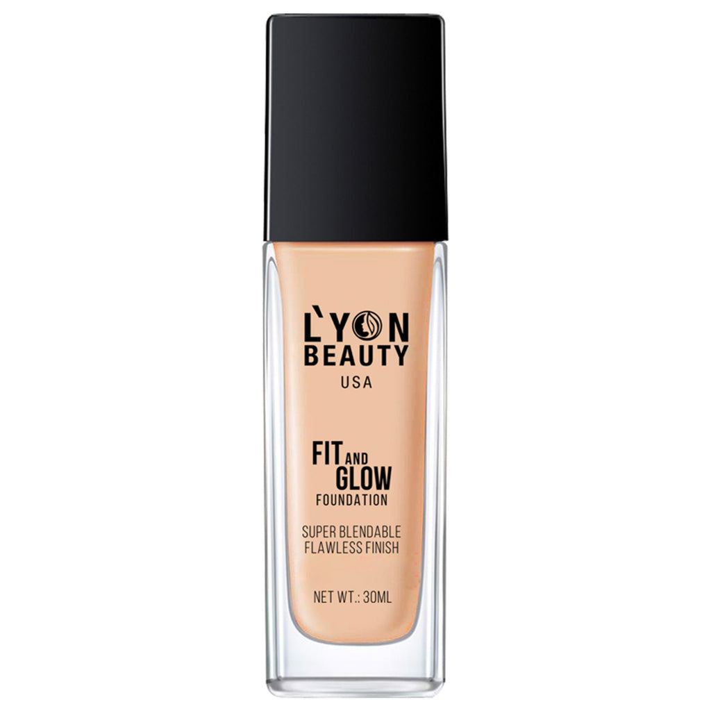 Lyon Beauty Fit & Glow Foundation - Sand Sable 02 | Grocsy