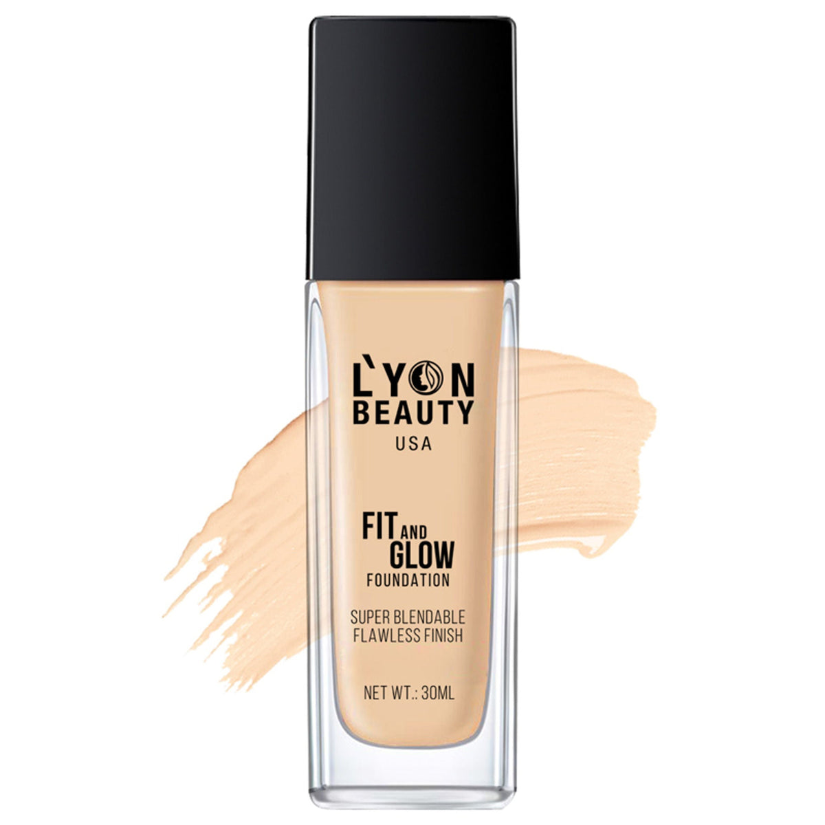 Lyon Beauty Fit & Glow Foundation - Light Moyen 04 | Grocsy