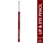 Lyon Beauty Lip & Eye Pencil - Bright Maroon 11 | Grocsy