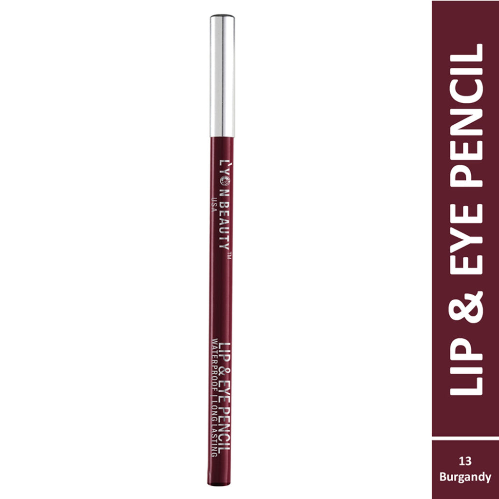 Lyon Beauty Lip & Eye Pencil - Burgandy 13 | Grocsy