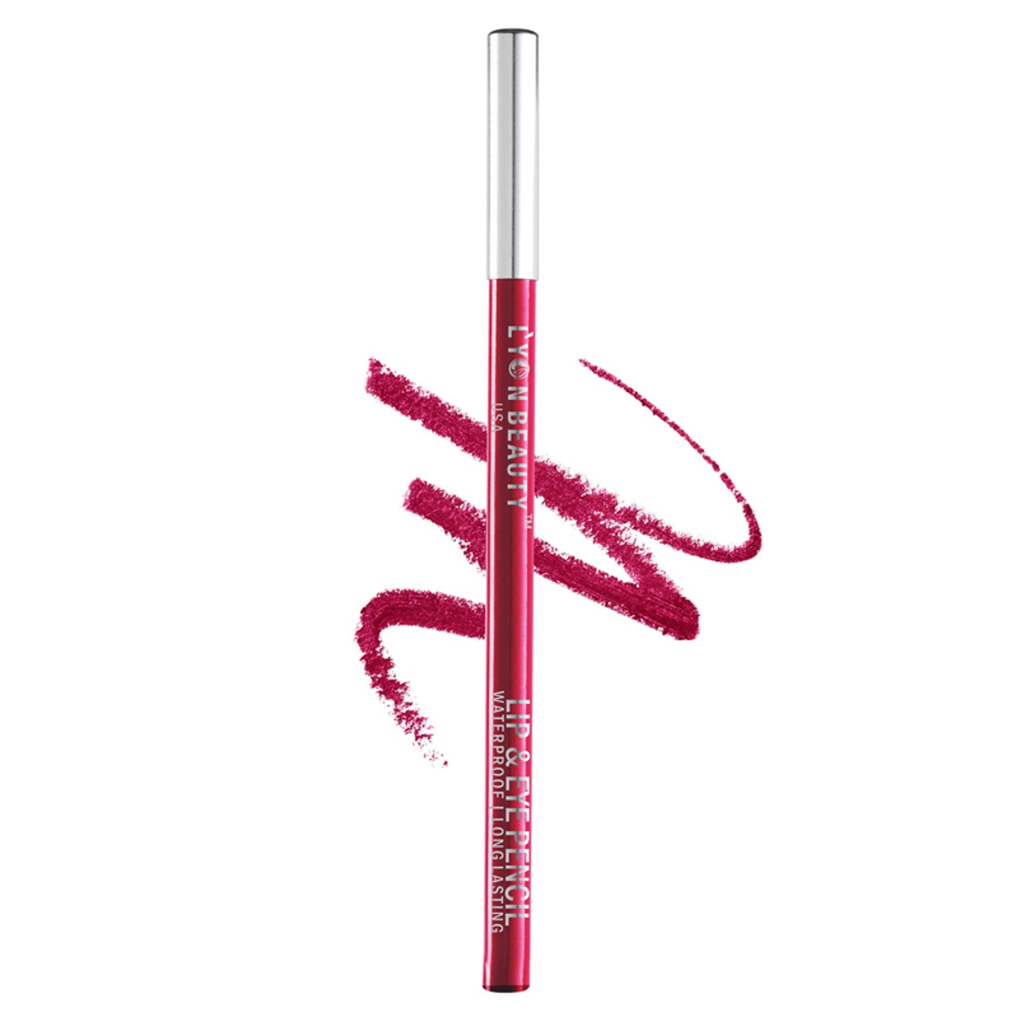 Lyon Beauty Lip & Eye Pencil - Intense Funchsia 24 | Grocsy