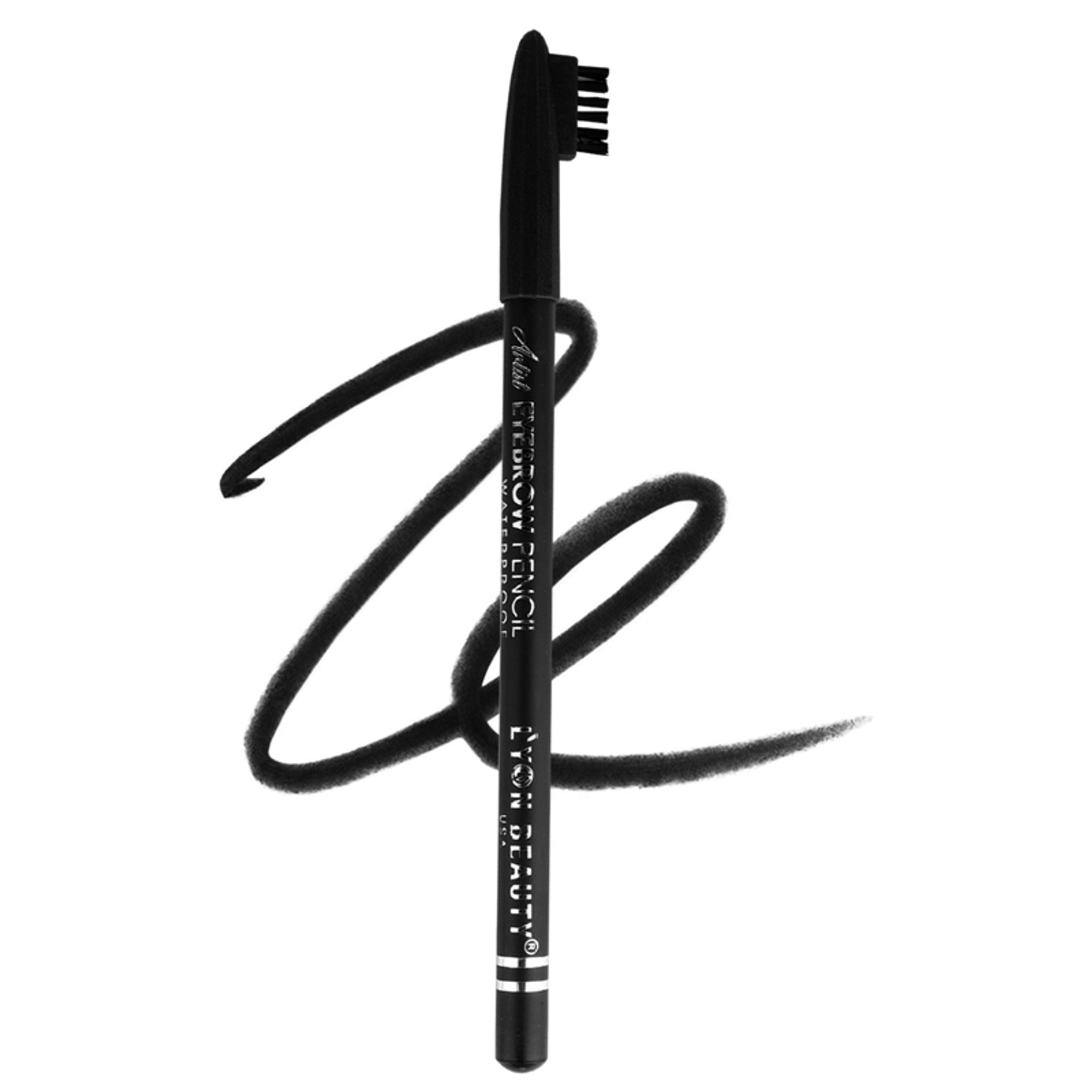 Lyon Beauty Artist Eyebrow Pencil - Black 01 | Grocsy