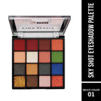 Lyon Beauty Sky Shot 16 Color Eyeshadow Palette - Multi-Color 01 | Grocsy