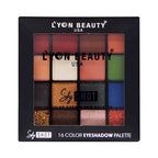 Lyon Beauty Sky Shot 16 Color Eyeshadow Palette - Multi-Color 01 | Grocsy