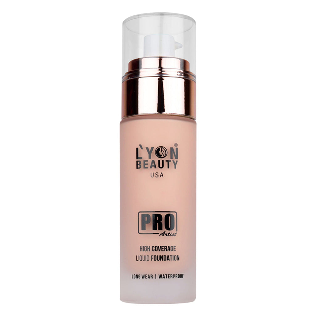 Lyon Beauty Pro Artist High Coverage Foundation - Natural Beige 03 | Grocsy