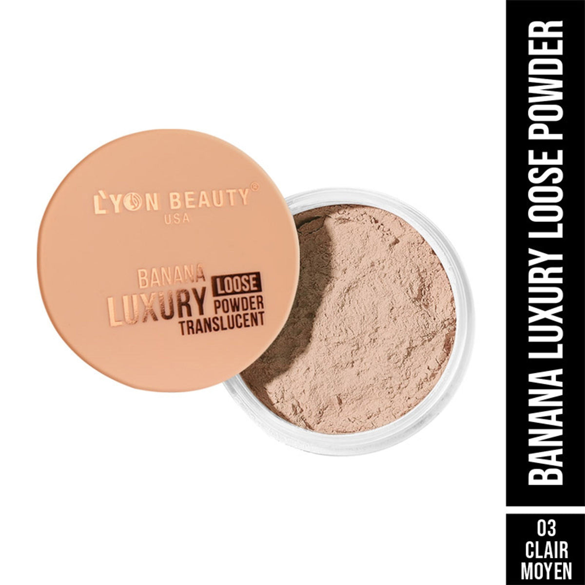 Lyon Beauty Banana Loose Powder - Clair Moyen 03 | Grocsy