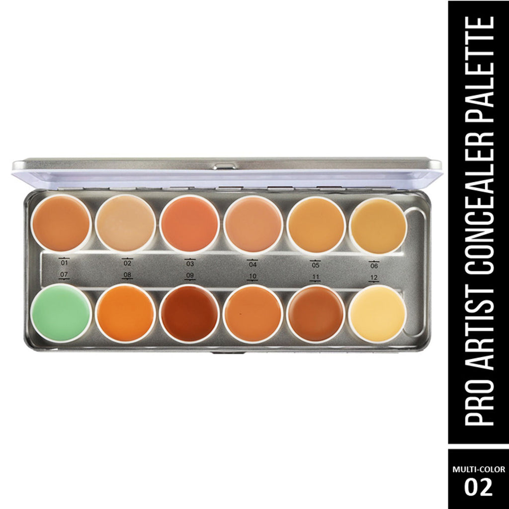 Lyon Beauty Pro Artist Concealer Palette - Multi-Color 02 | Grocsy